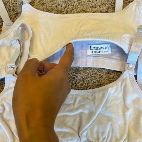 Bundle of 6 Lamaze Nursing Bras Size Small - Picture 9 of 12